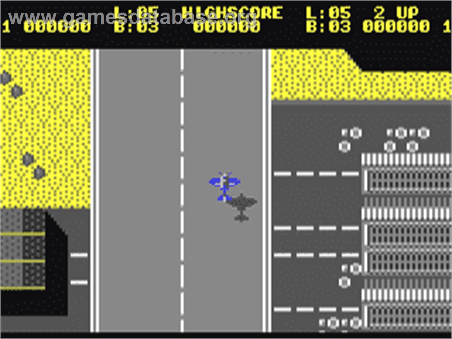 Sky Shark - Commodore 64 - Artwork - In Game