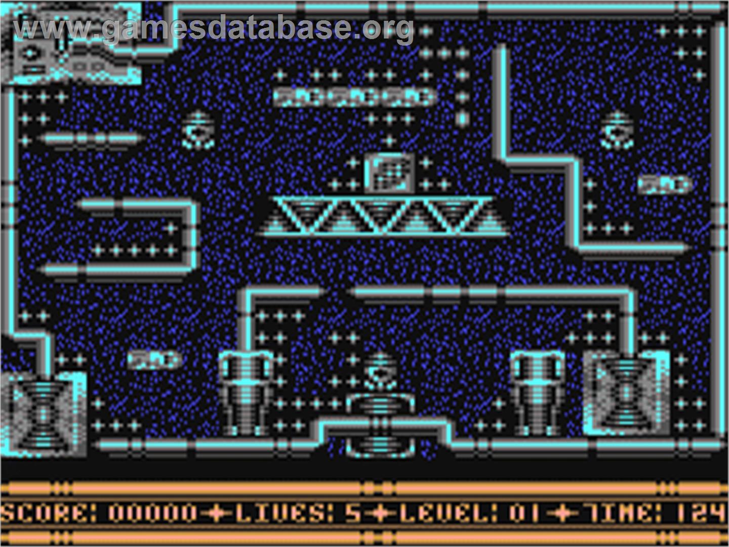 Snake Mania - Commodore 64 - Artwork - In Game