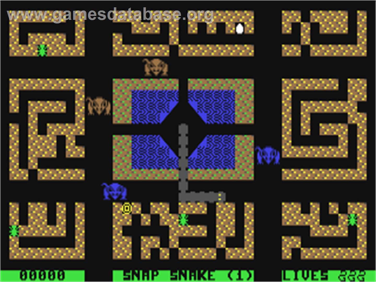 Snap Snake - Commodore 64 - Artwork - In Game