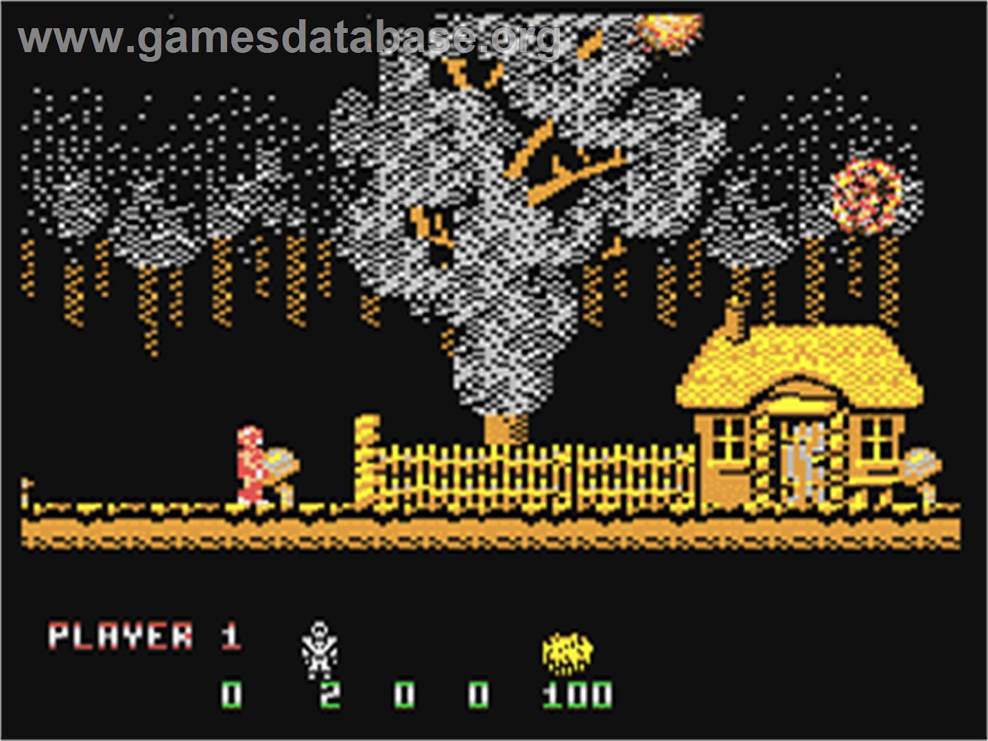 Soldier Of Fortune (Firebird) - Commodore 64 - Artwork - In Game