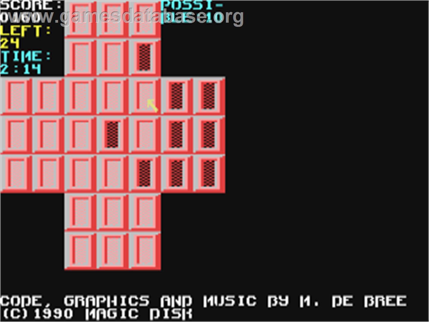 Solitair (CP Verlag) - Commodore 64 - Artwork - In Game