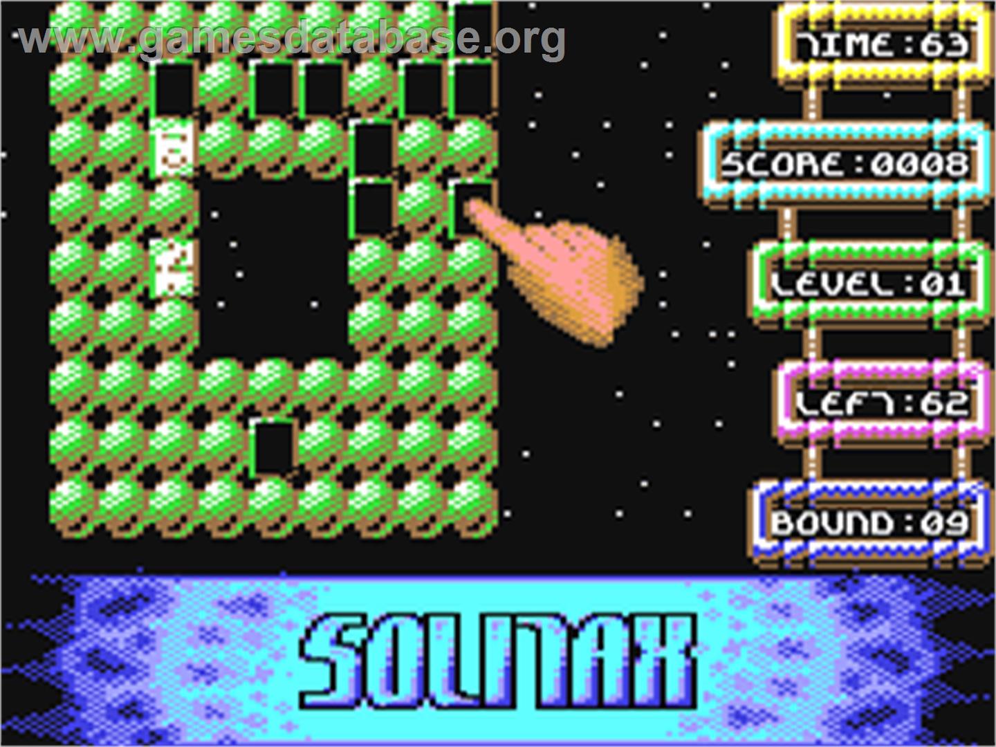 Solitax - Commodore 64 - Artwork - In Game