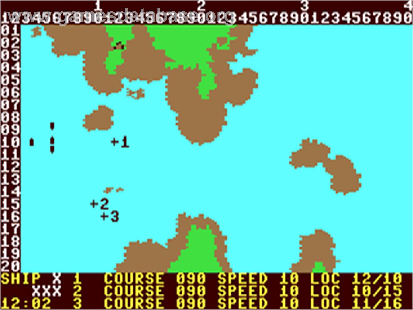 Sonar Search - Commodore 64 - Artwork - In Game