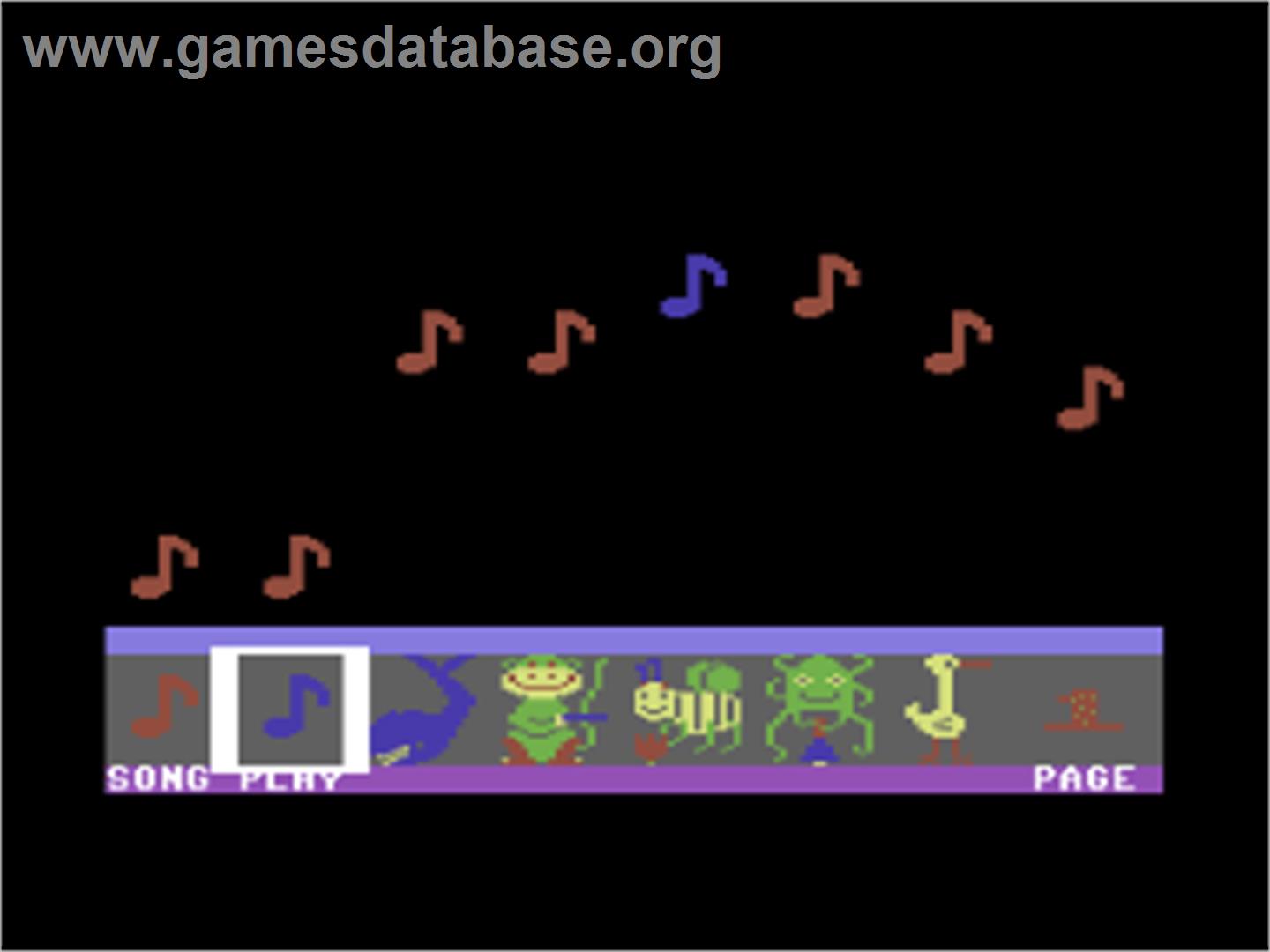 Song Maker - Commodore 64 - Artwork - In Game