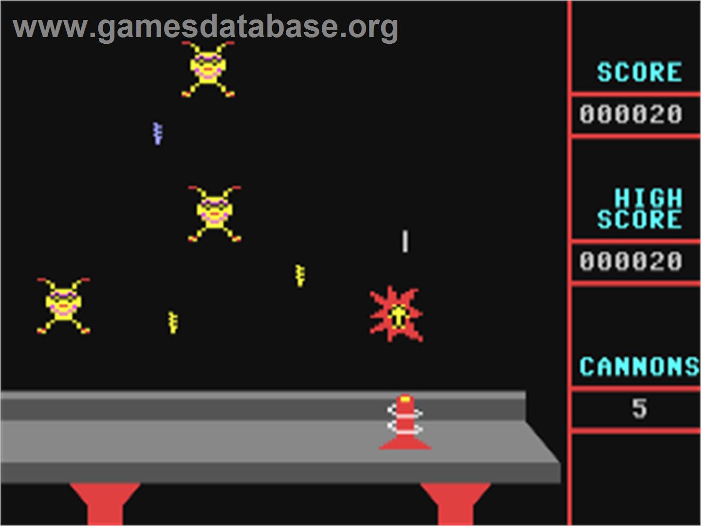 Space Gallery - Commodore 64 - Artwork - In Game