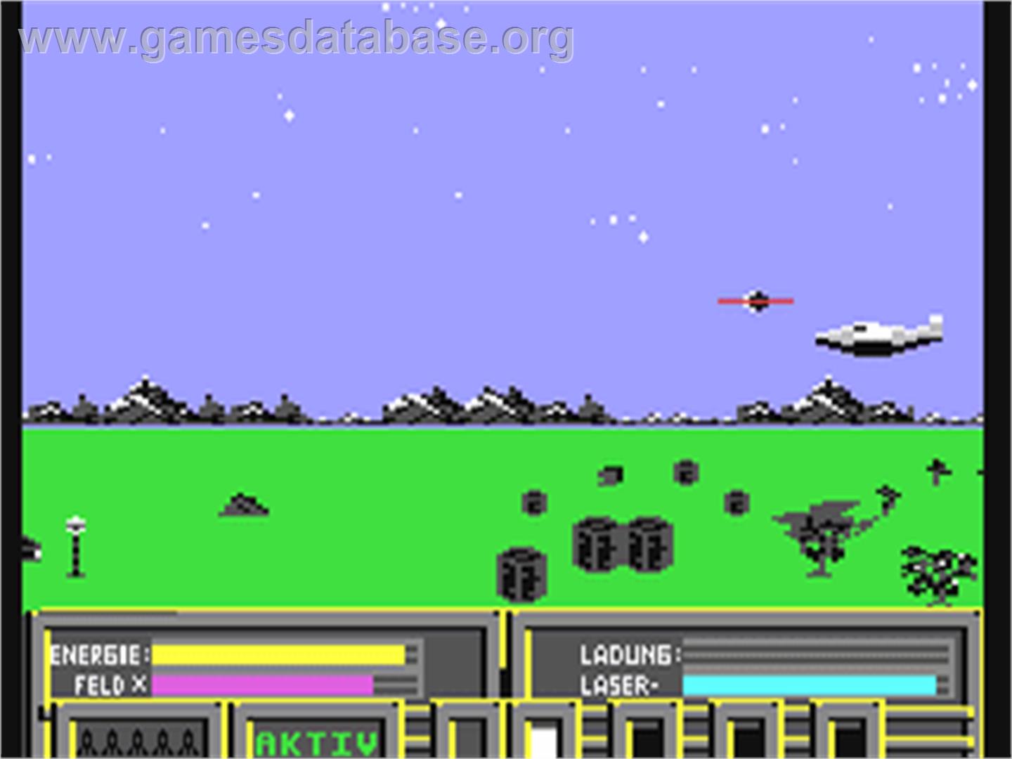Spacefighter - Commodore 64 - Artwork - In Game