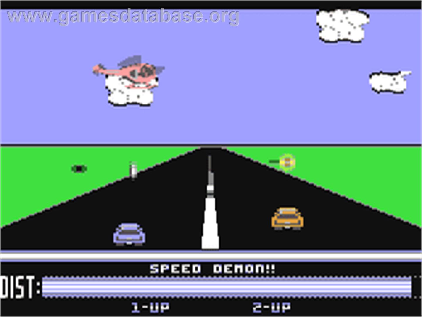 Speed Demon - Commodore 64 - Artwork - In Game
