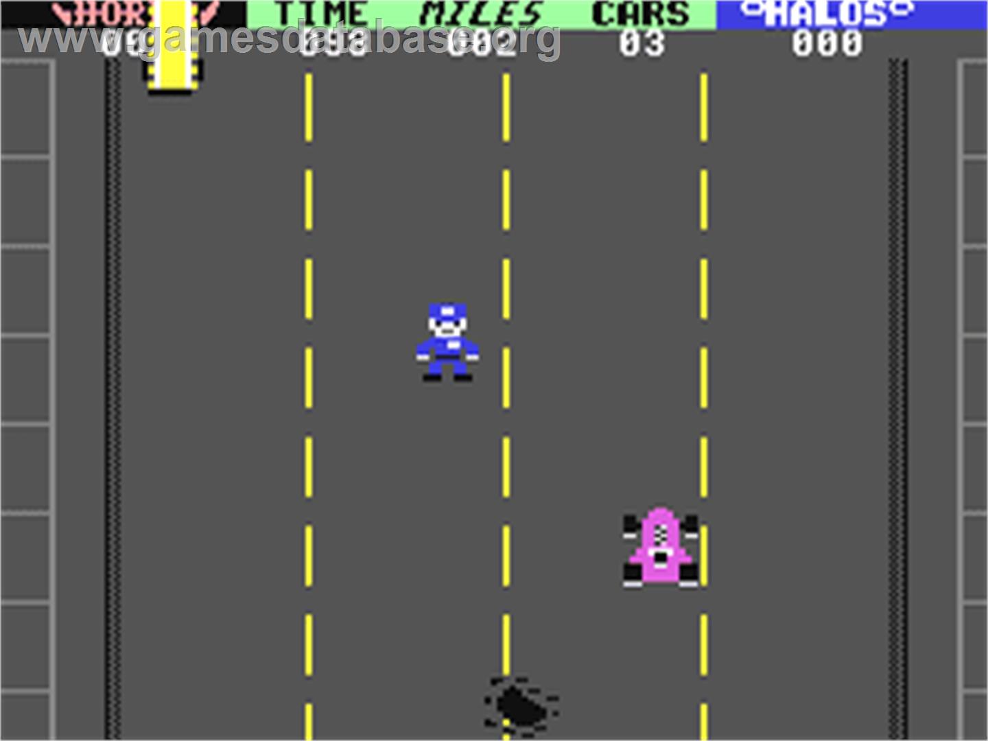 Speed Racer (Electron - 1991) - Commodore 64 - Artwork - In Game