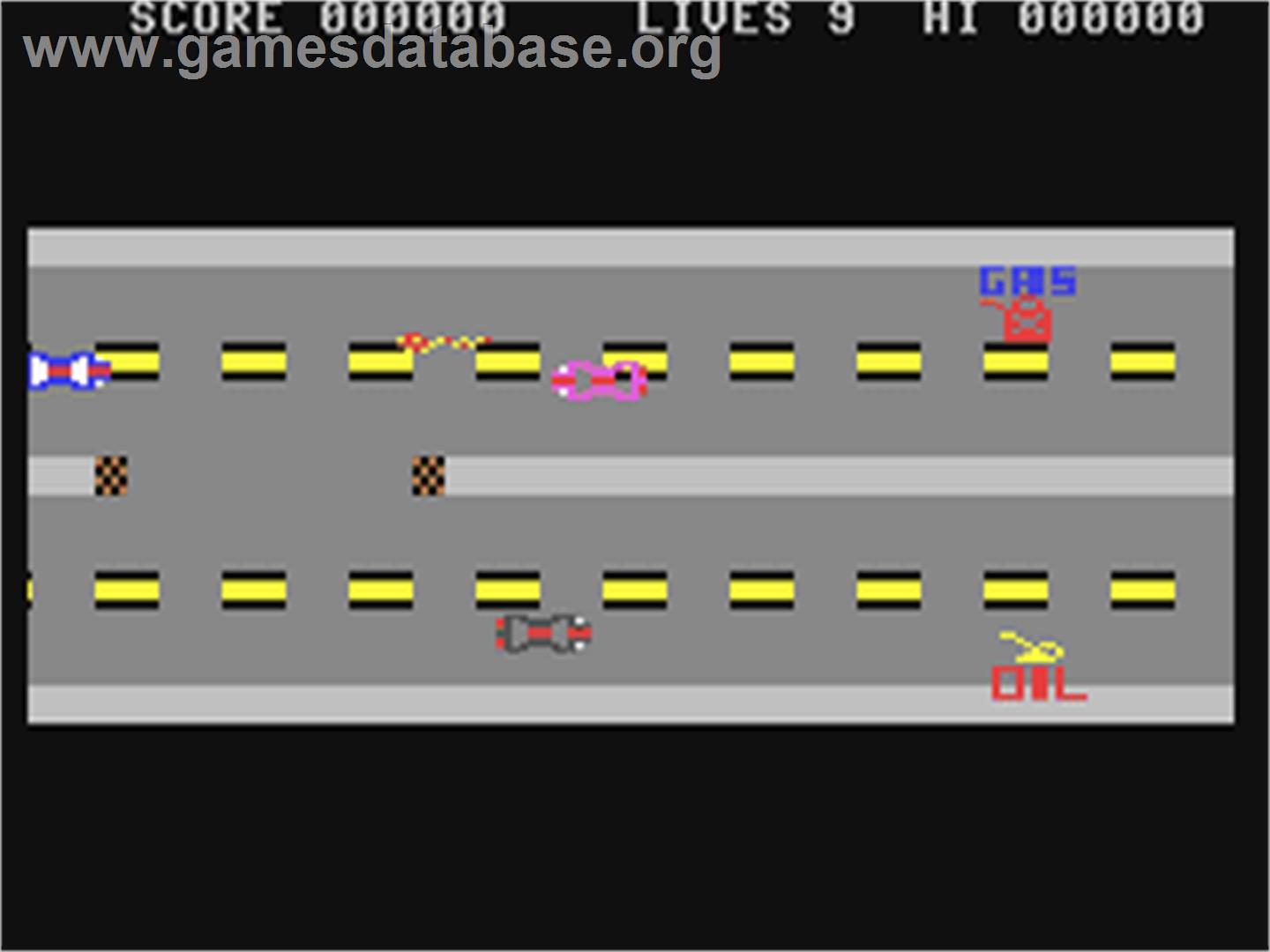 Speedway (Commodore Club) - Commodore 64 - Artwork - In Game