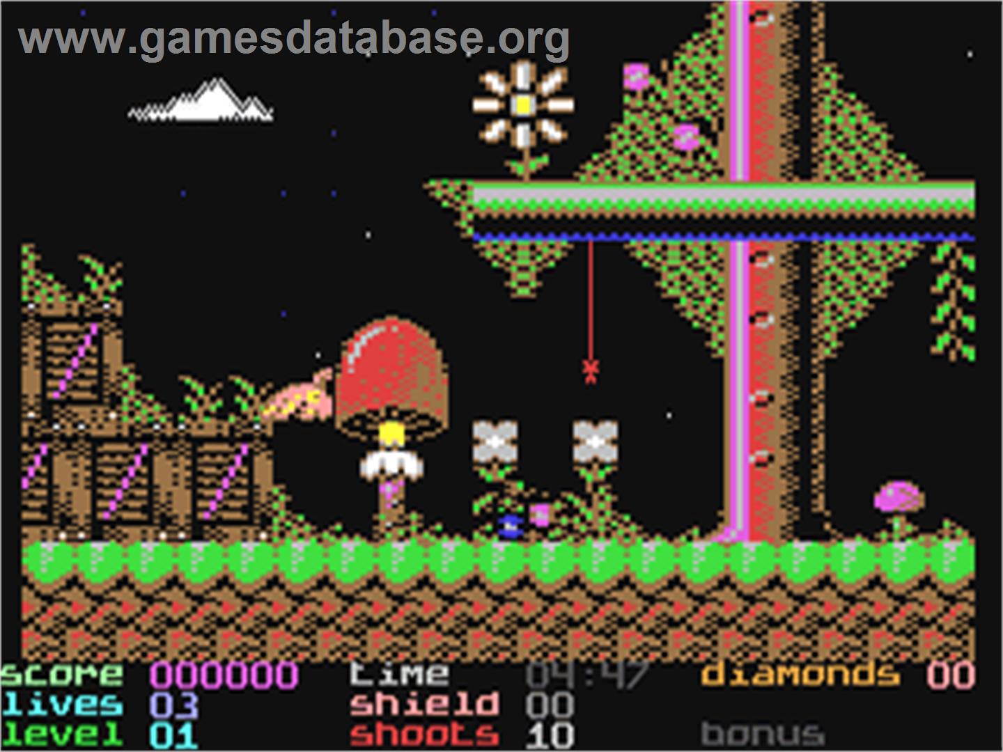Speedy Slug - Commodore 64 - Artwork - In Game