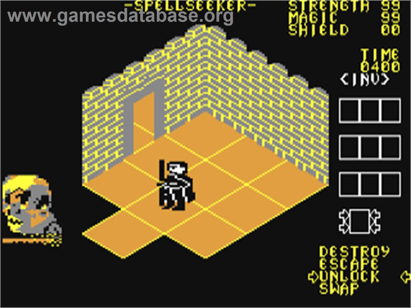 Spellseeker - Commodore 64 - Artwork - In Game