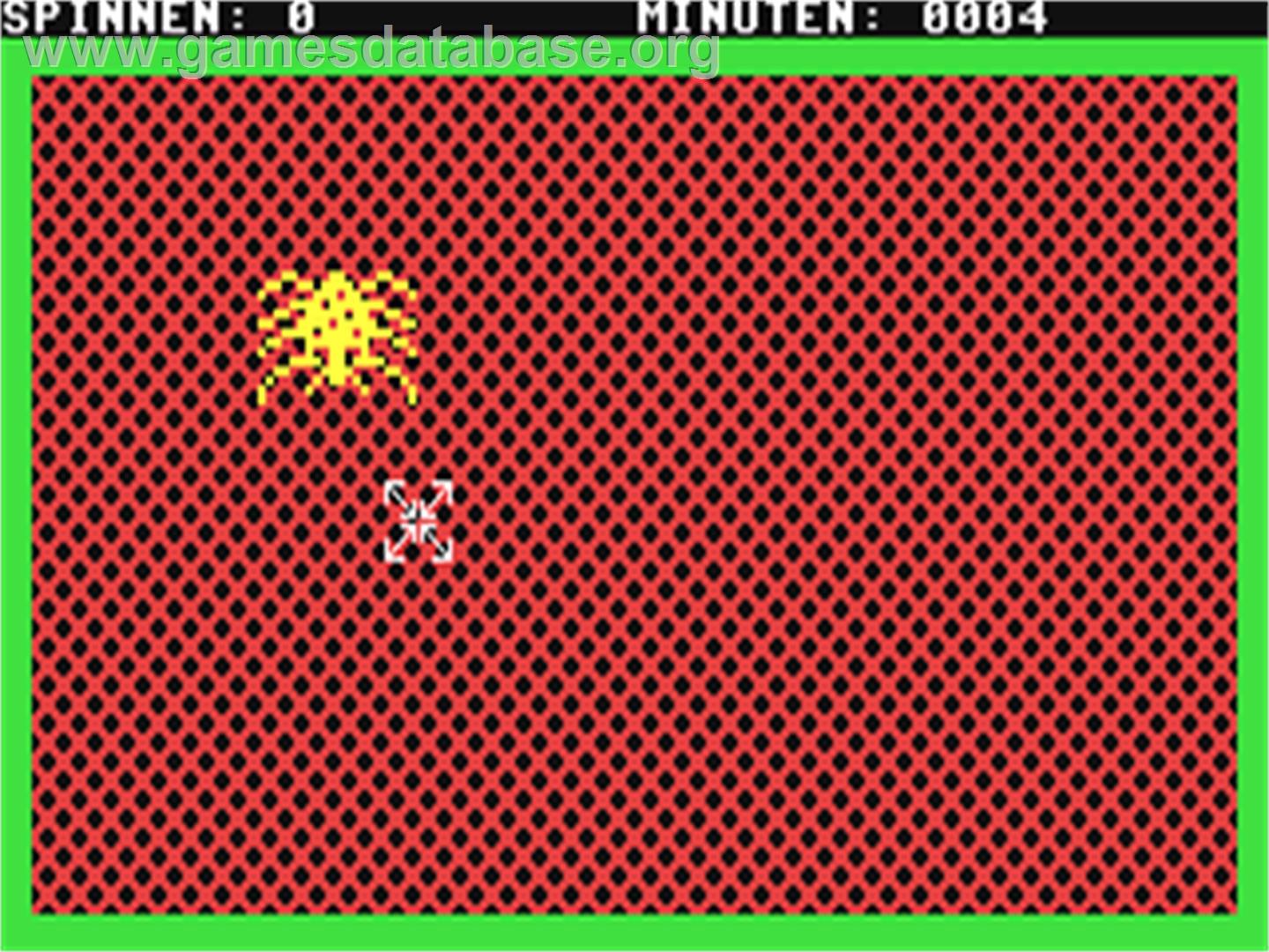 Spider Hunt - Commodore 64 - Artwork - In Game