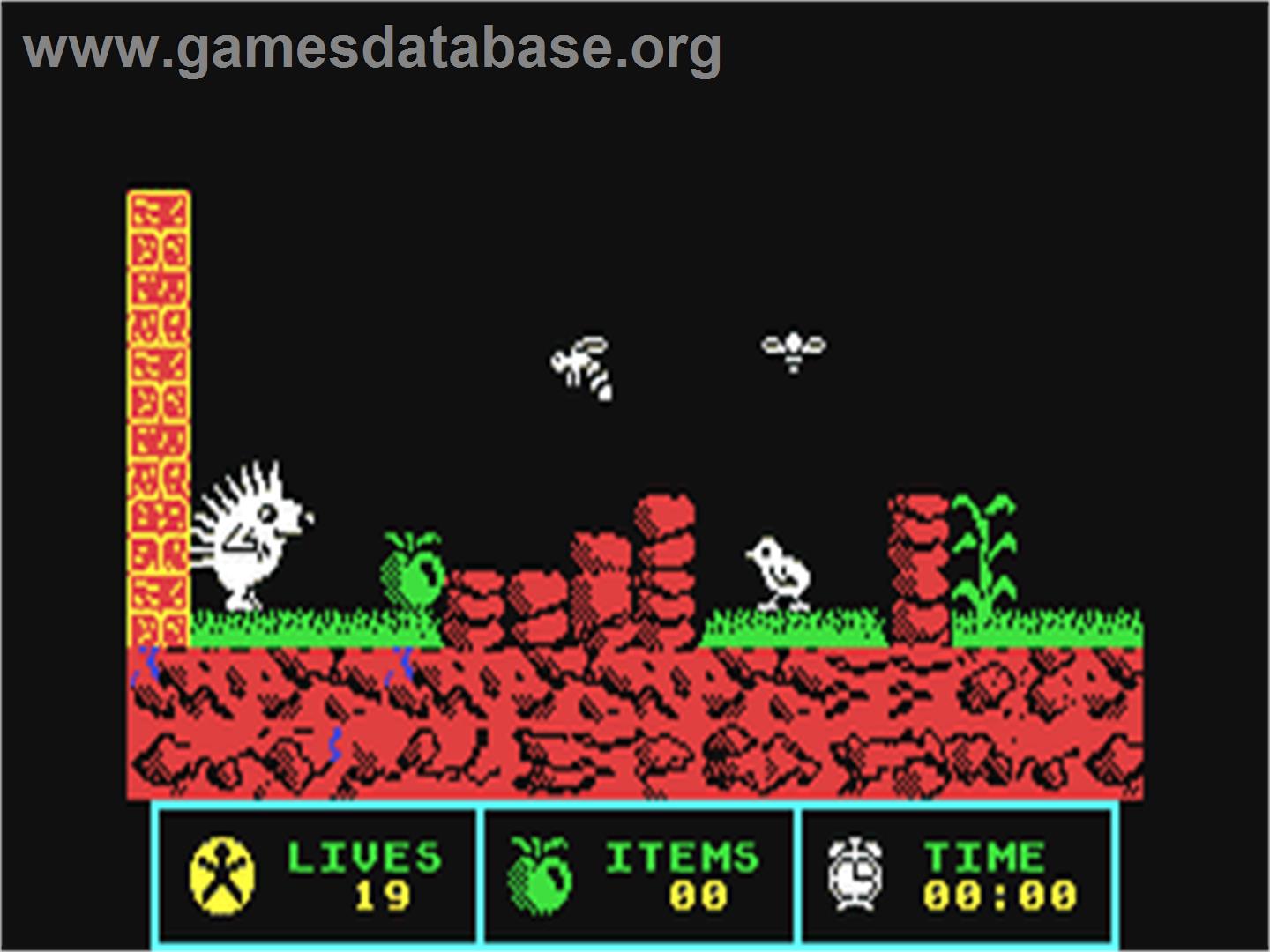 Spiky Harold - Commodore 64 - Artwork - In Game
