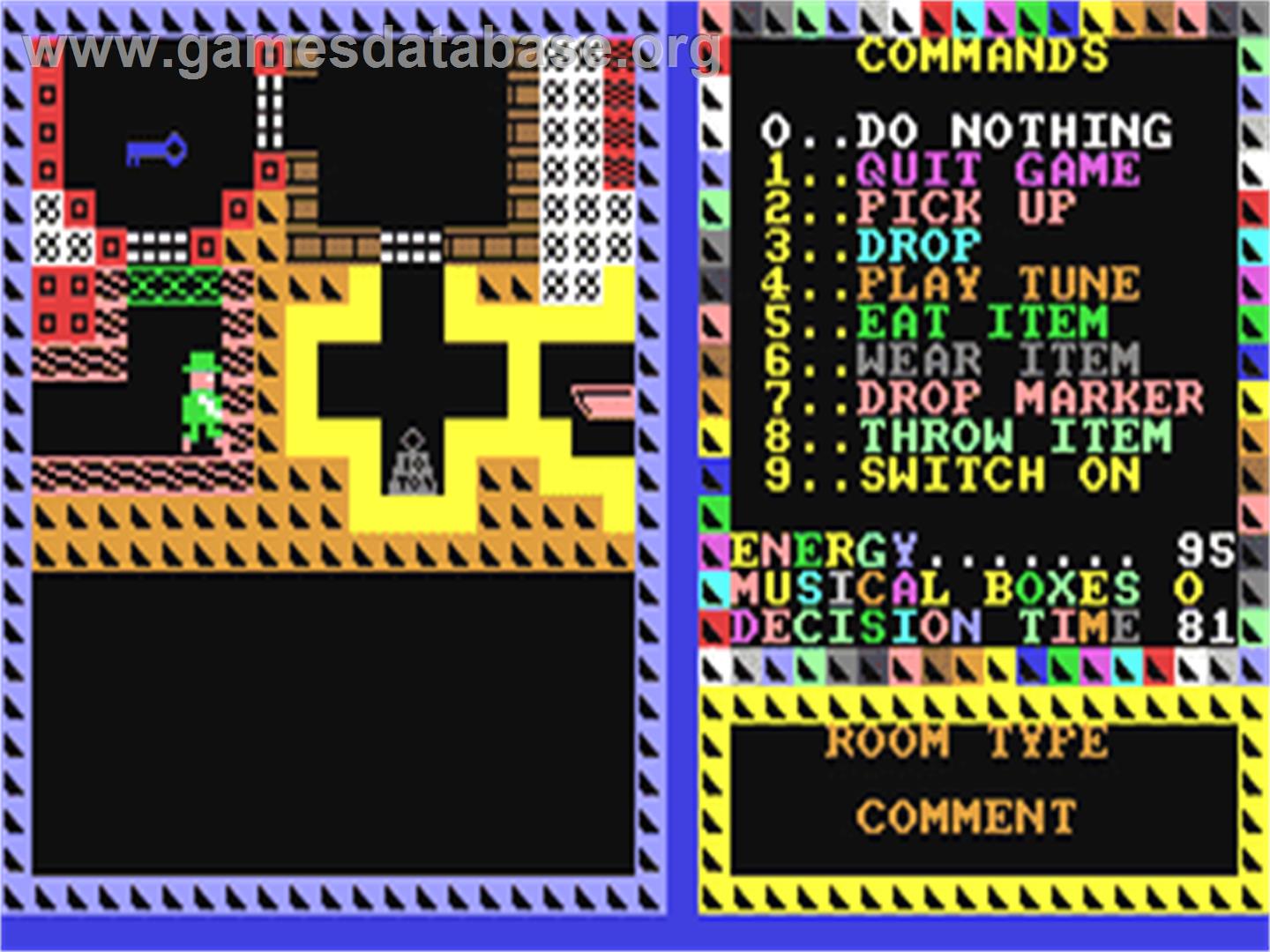 Spooks - Commodore 64 - Artwork - In Game