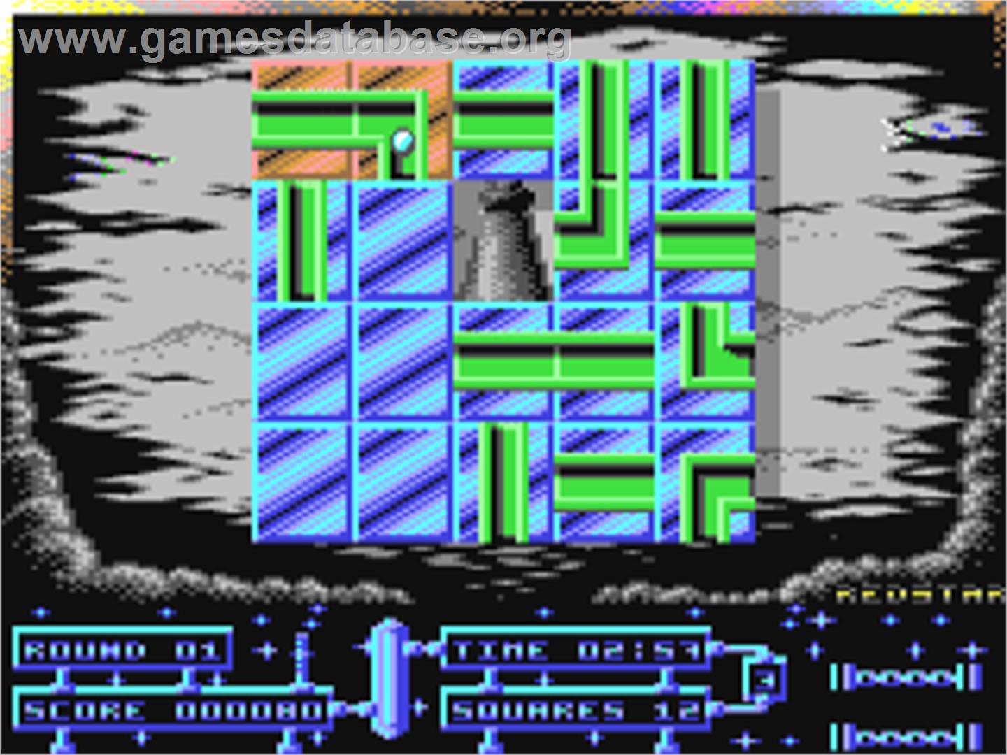 Square Out - Commodore 64 - Artwork - In Game