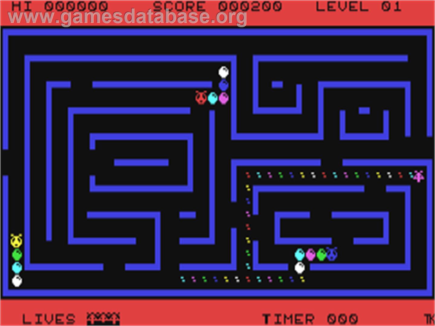 Squirm - Commodore 64 - Artwork - In Game