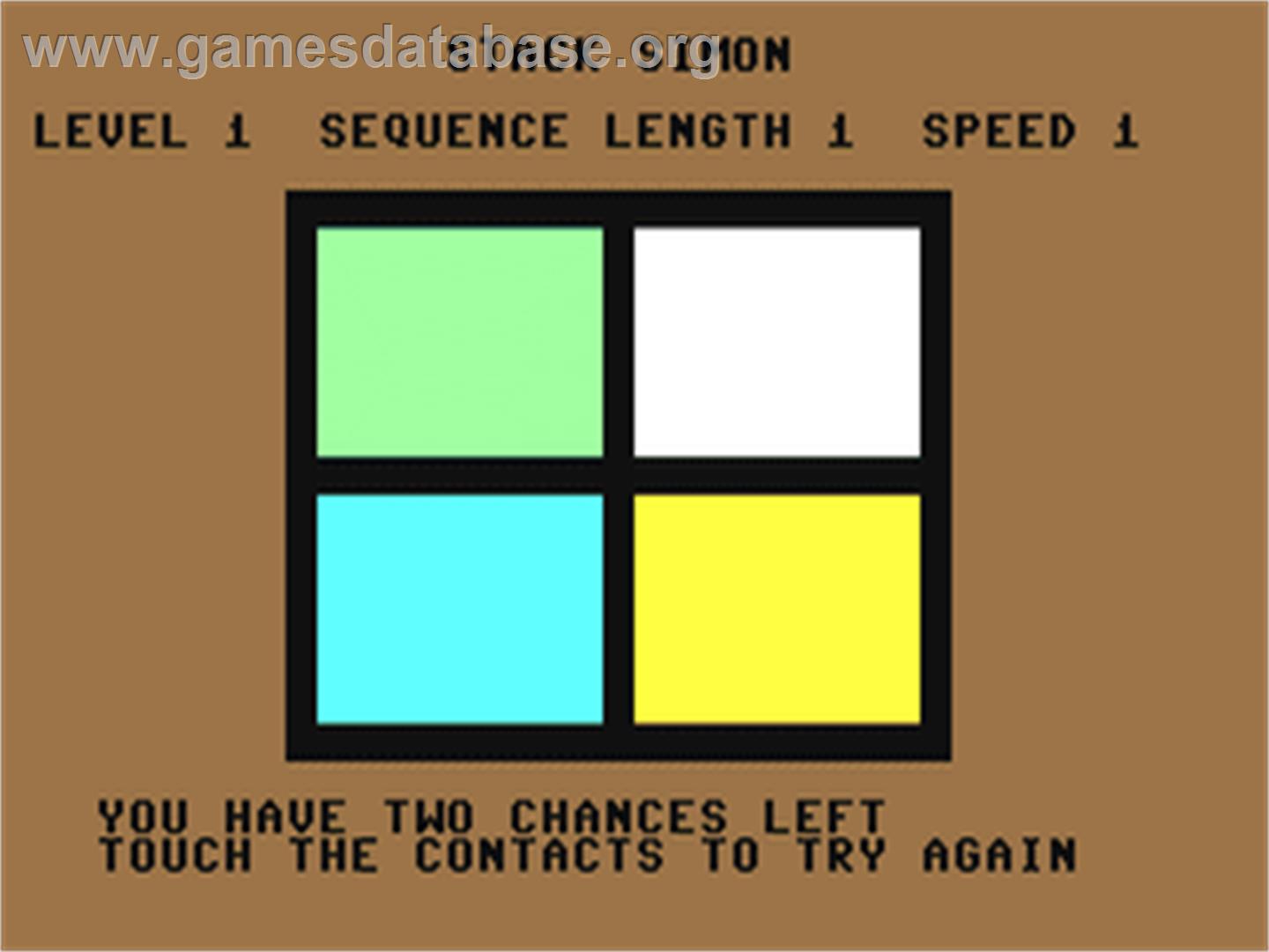Stack 64 Simon - Commodore 64 - Artwork - In Game