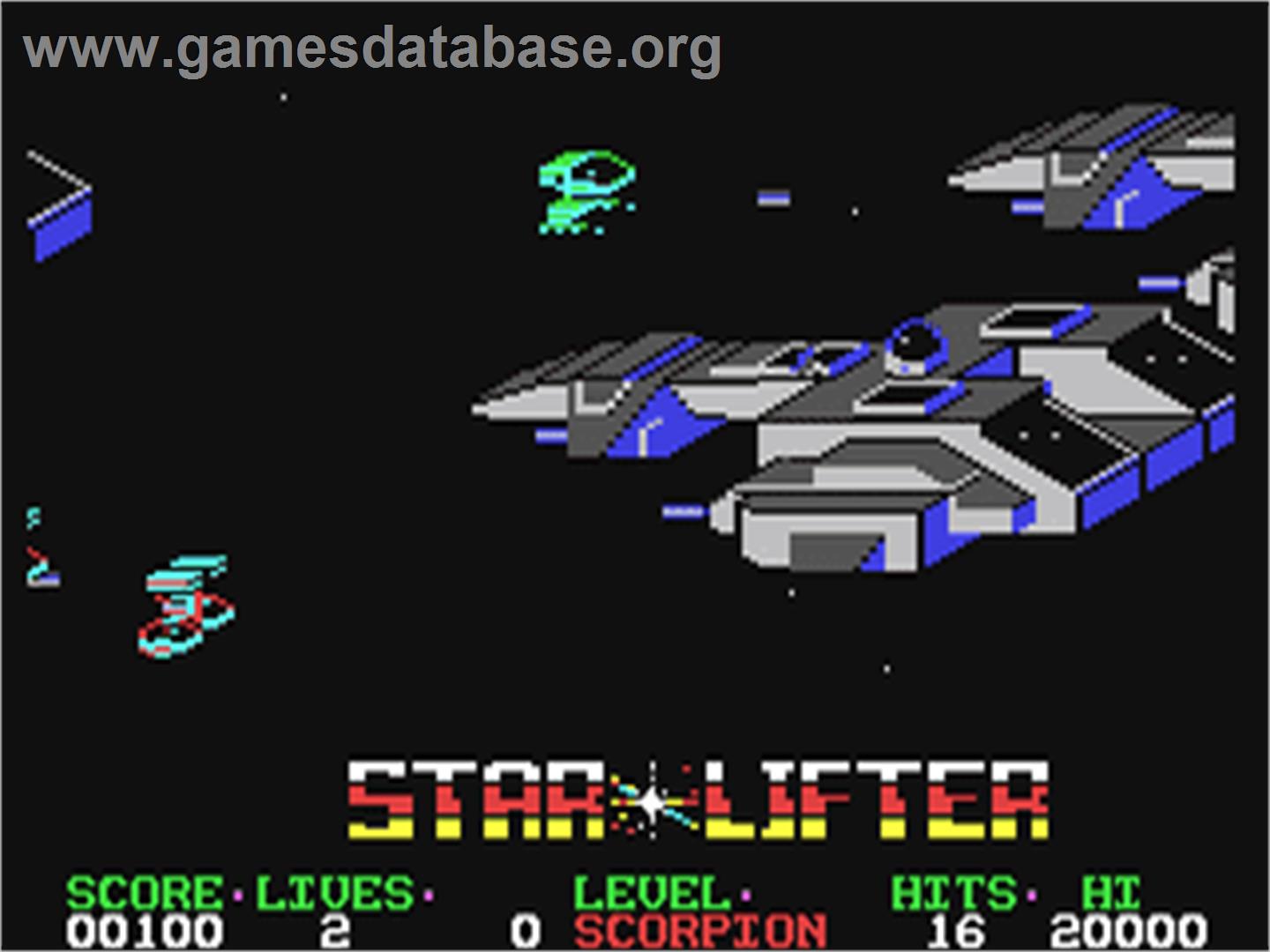 Star-lifter - Commodore 64 - Artwork - In Game