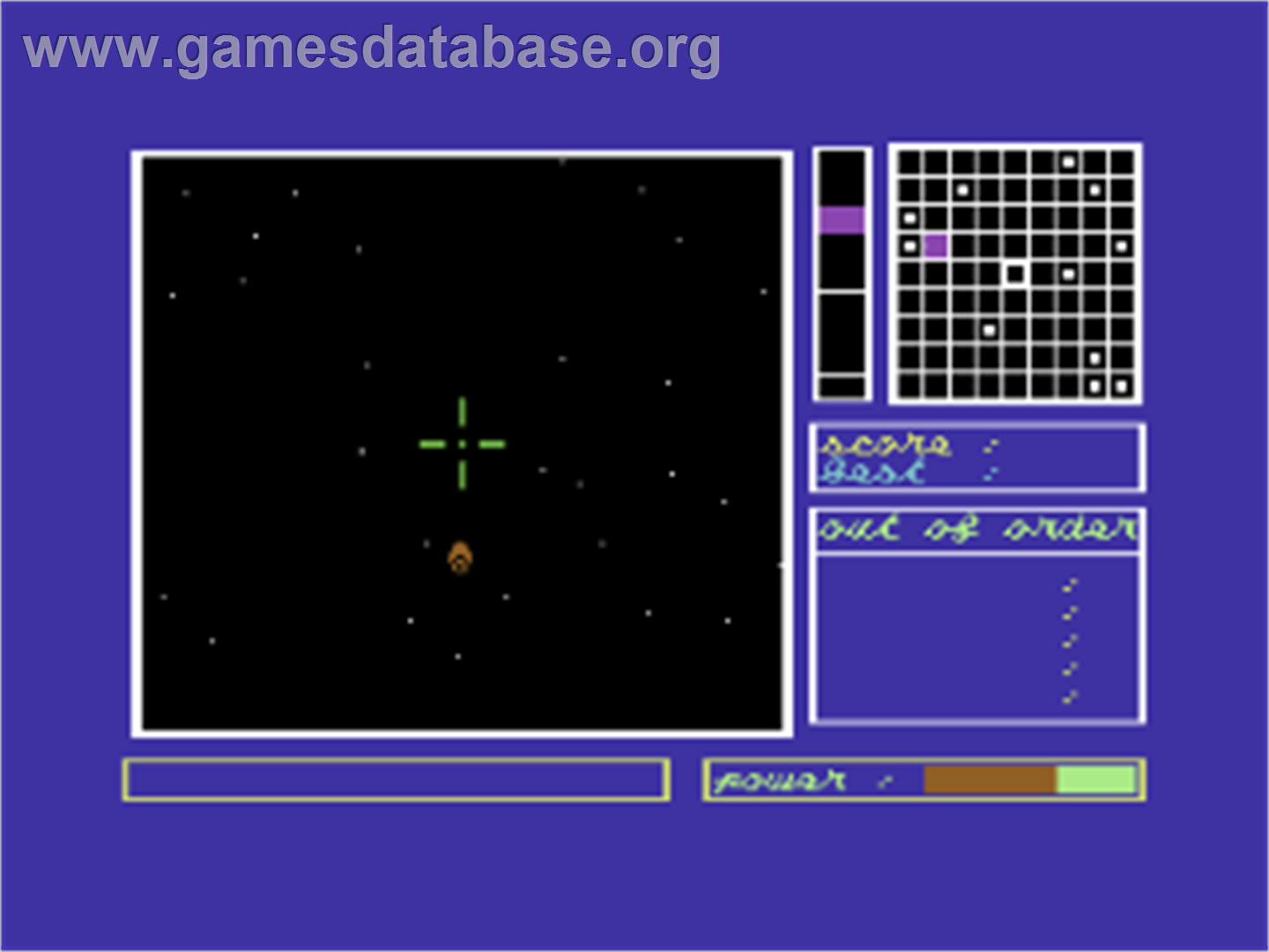 Star Crash - Commodore 64 - Artwork - In Game