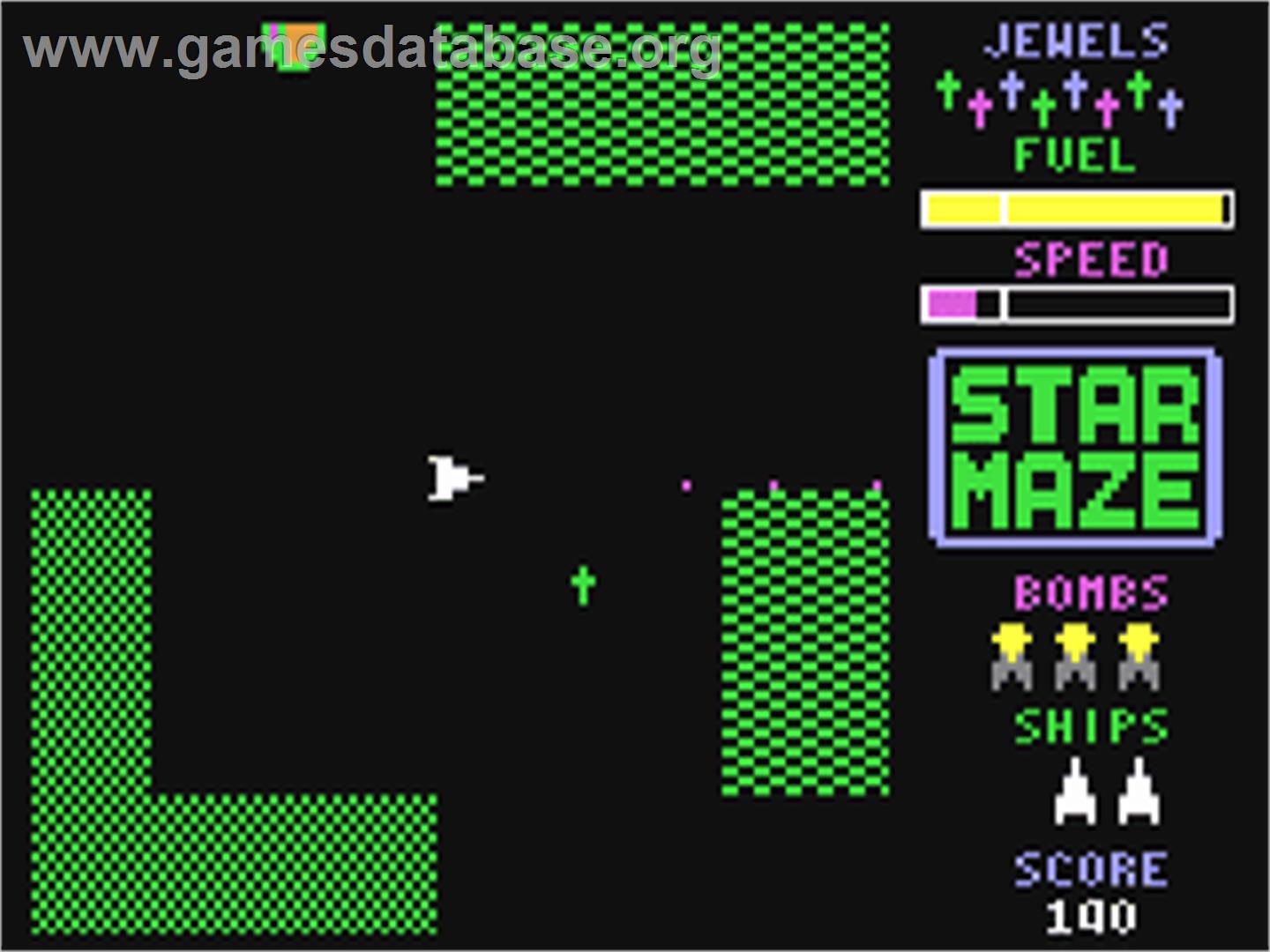 Star Maze - Commodore 64 - Artwork - In Game