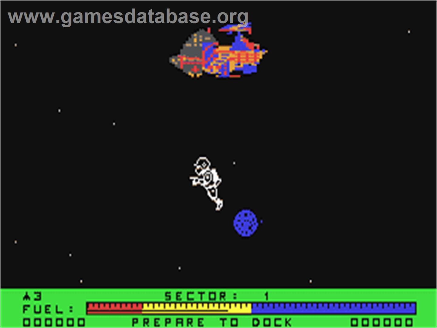Star Trooper / Astroman - Commodore 64 - Artwork - In Game