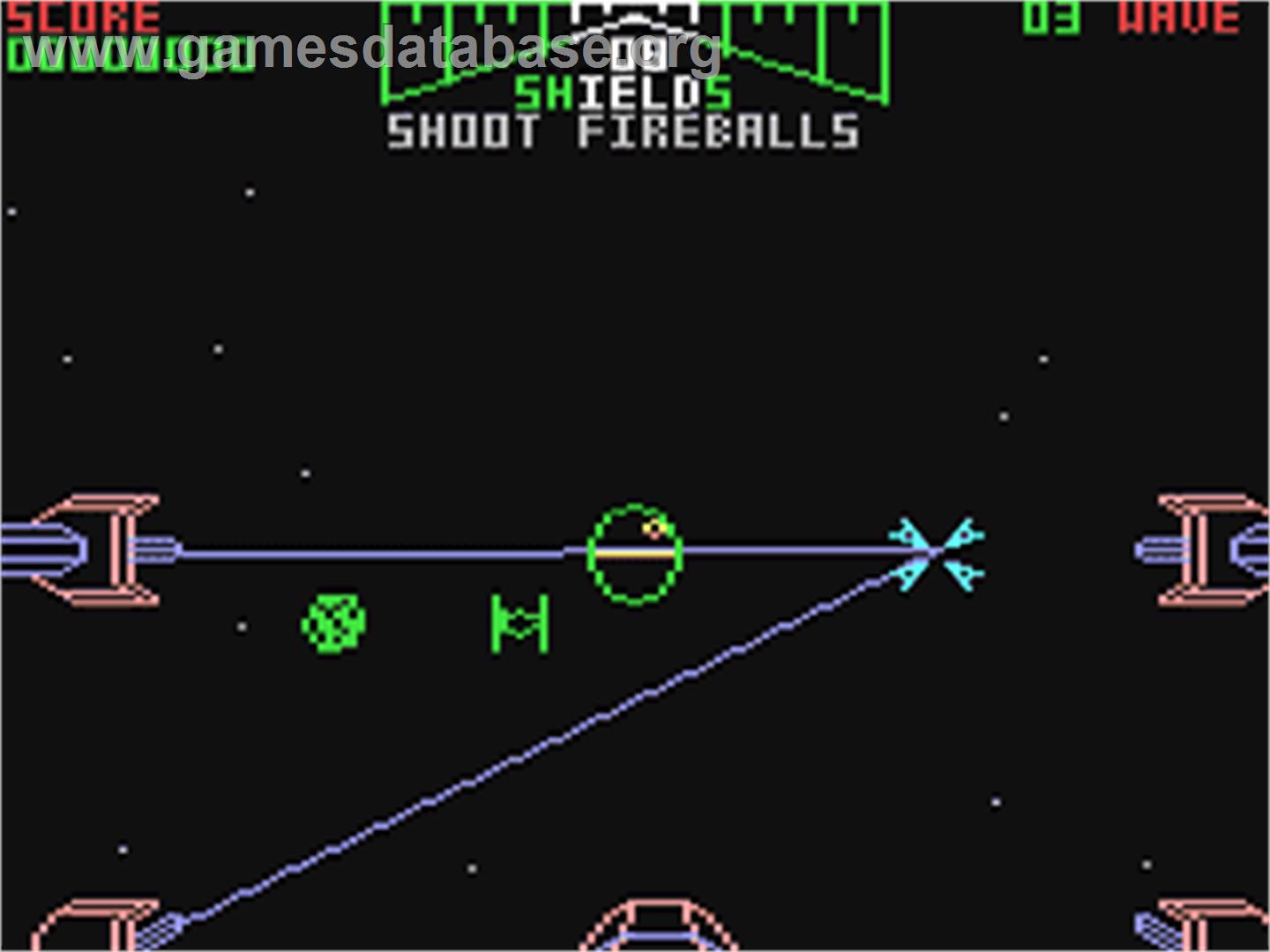 Star Wars: Return of the Jedi - Commodore 64 - Artwork - In Game