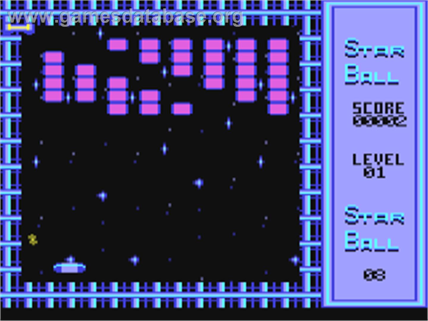 Starball - Commodore 64 - Artwork - In Game