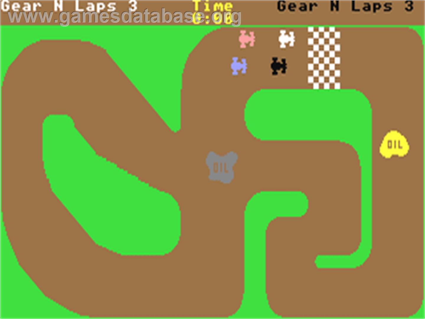 Stock Car - Commodore 64 - Artwork - In Game