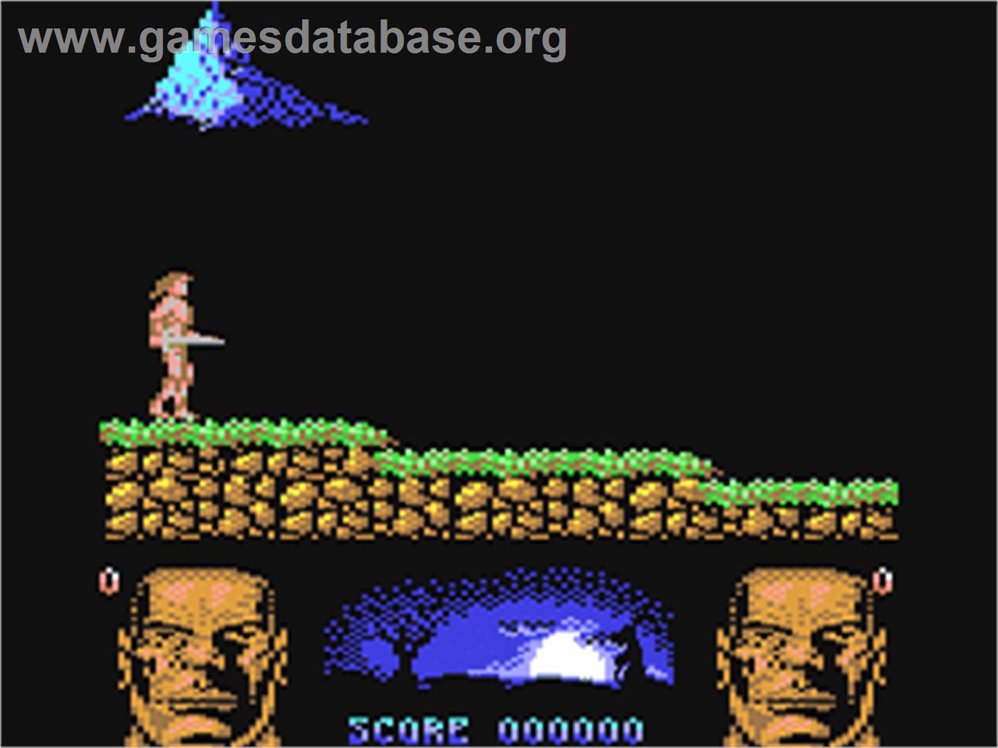 Storm Warrior - Commodore 64 - Artwork - In Game