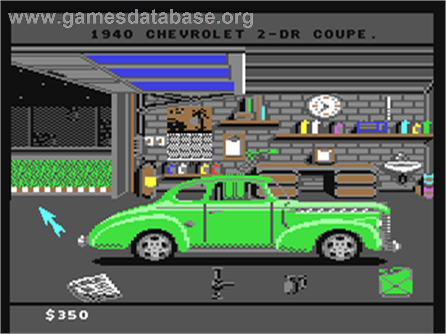 Street Rod - Commodore 64 - Artwork - In Game