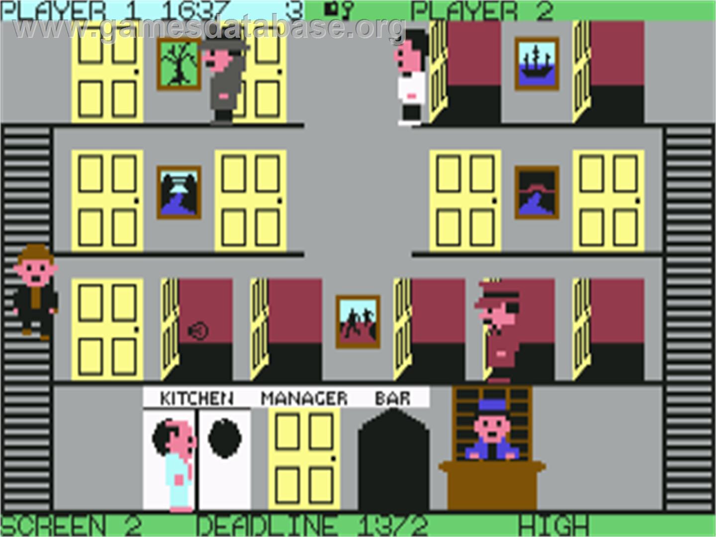 Stringer - Commodore 64 - Artwork - In Game