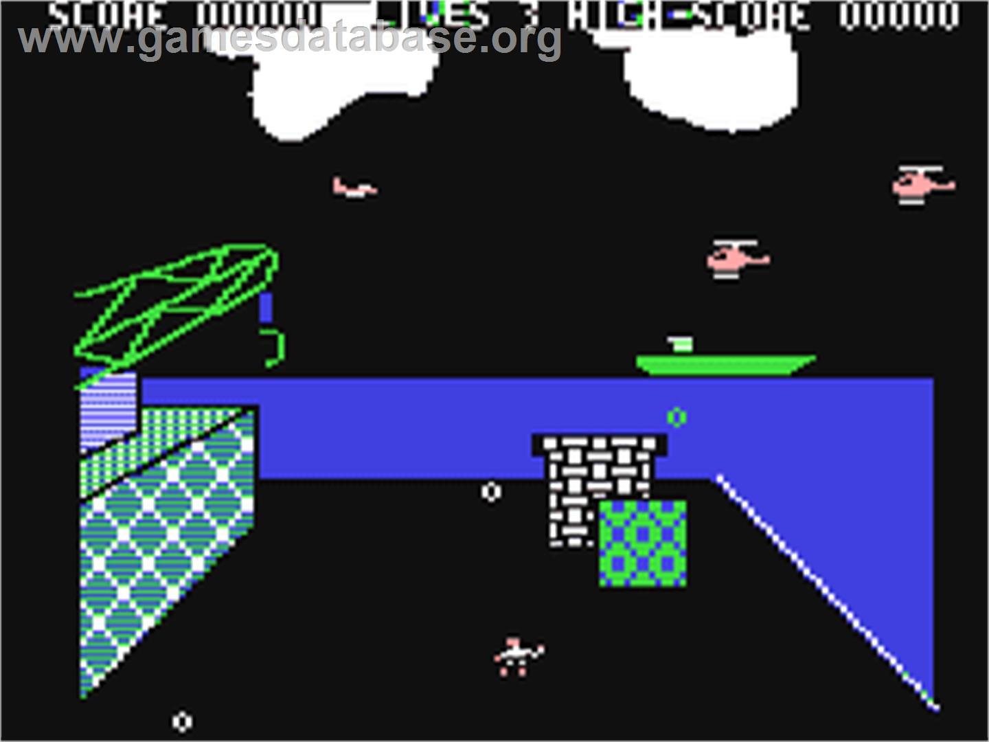 Stuntman - Commodore 64 - Artwork - In Game