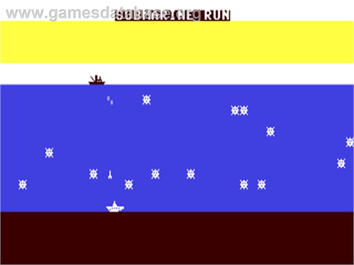 Submarine Run - Commodore 64 - Artwork - In Game