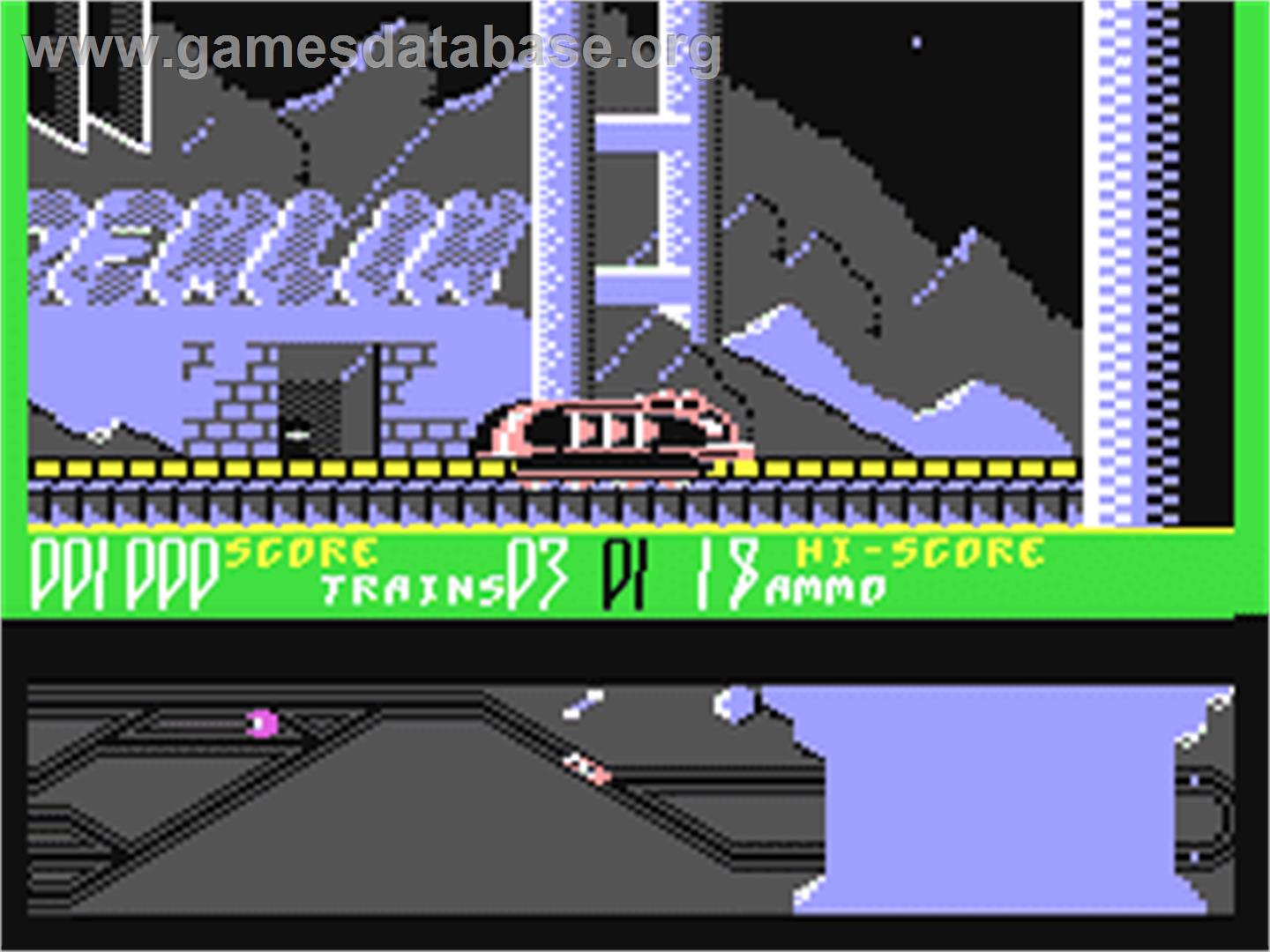 Suicide Express - Commodore 64 - Artwork - In Game