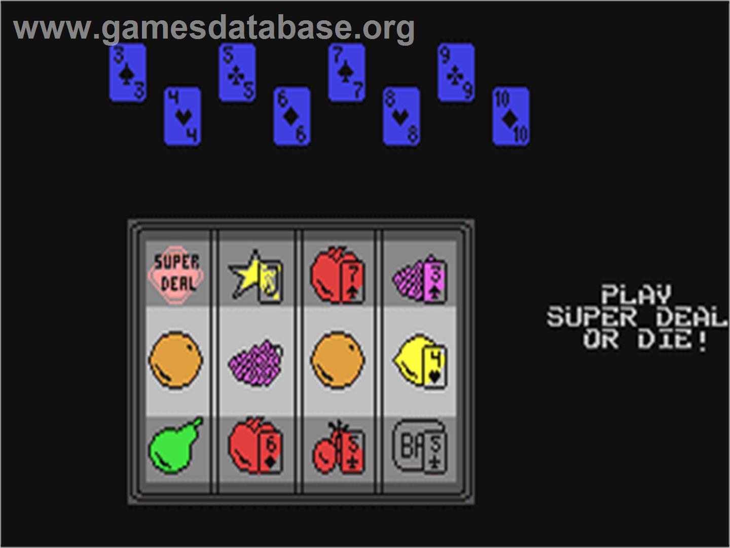 Super Deal - Commodore 64 - Artwork - In Game