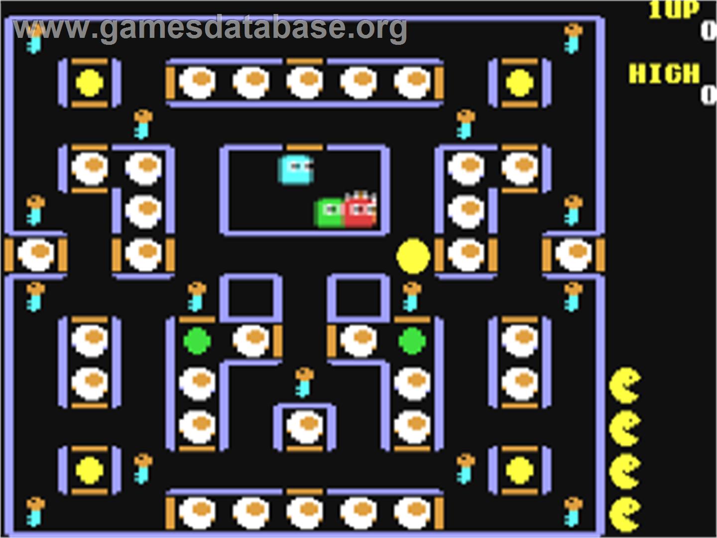 Super Pac-Man - Commodore 64 - Artwork - In Game