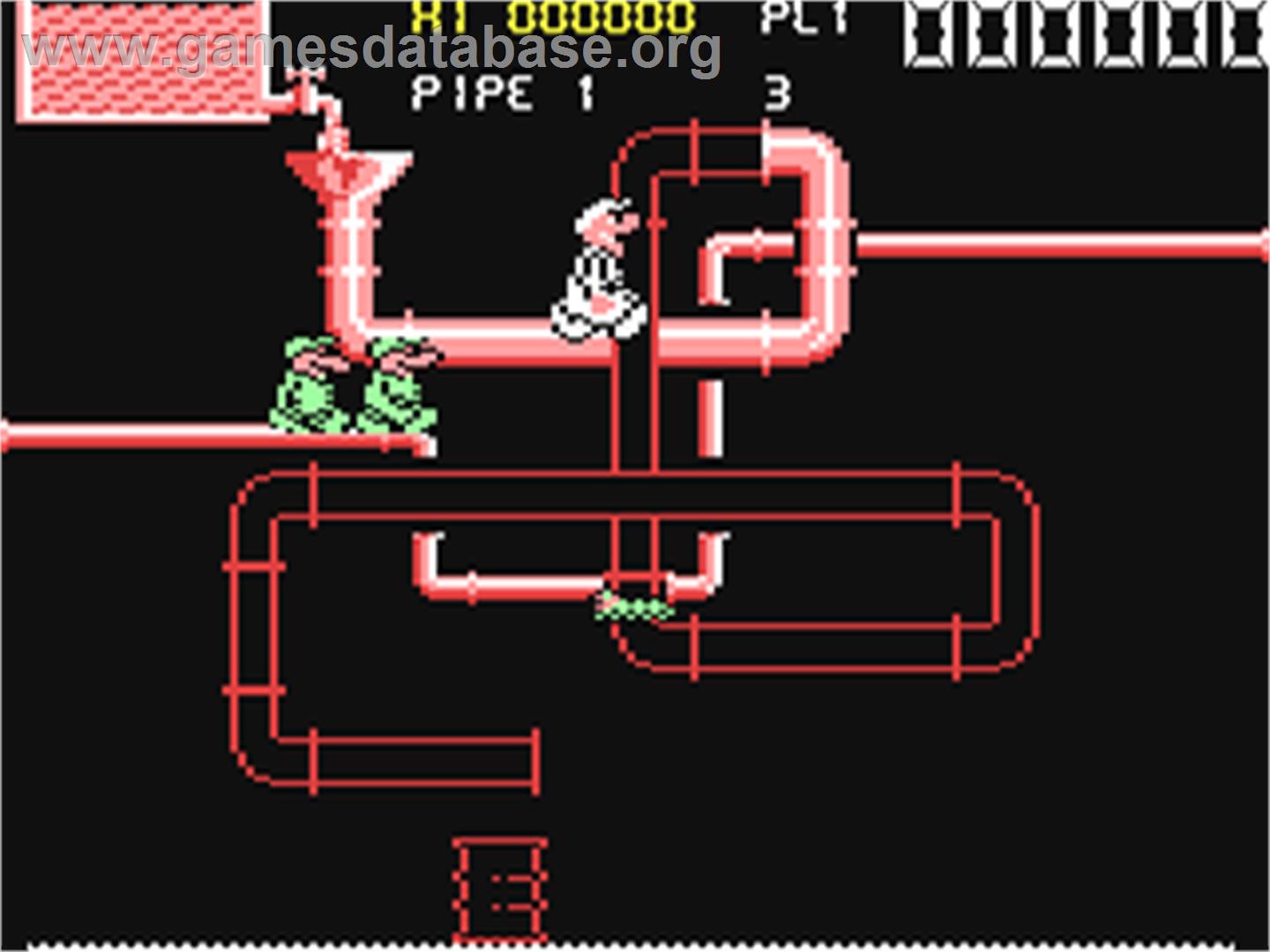 Super Pipeline II - Commodore 64 - Artwork - In Game