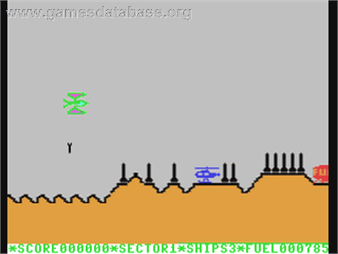 Super Skramble! - Commodore 64 - Artwork - In Game
