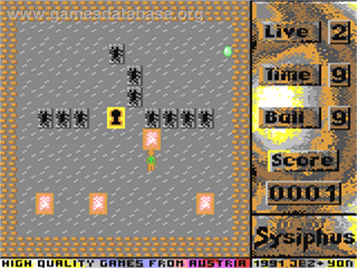 Sysiphus - Commodore 64 - Artwork - In Game