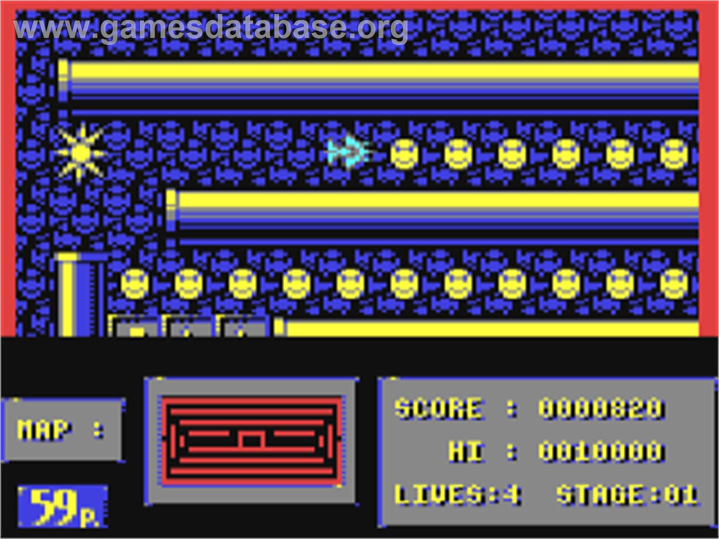 Techno Plyn - Commodore 64 - Artwork - In Game