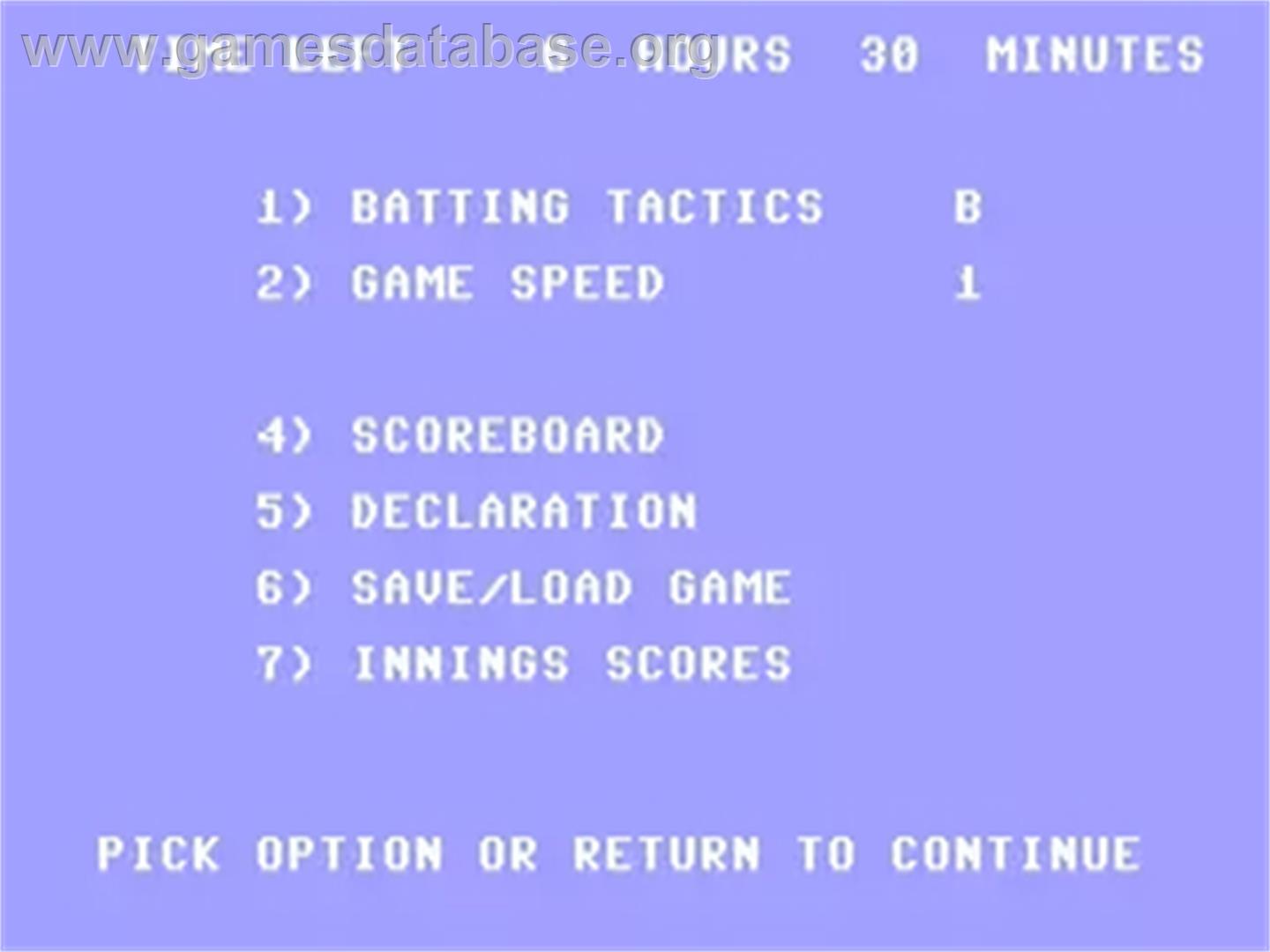 Test Master - Commodore 64 - Artwork - In Game