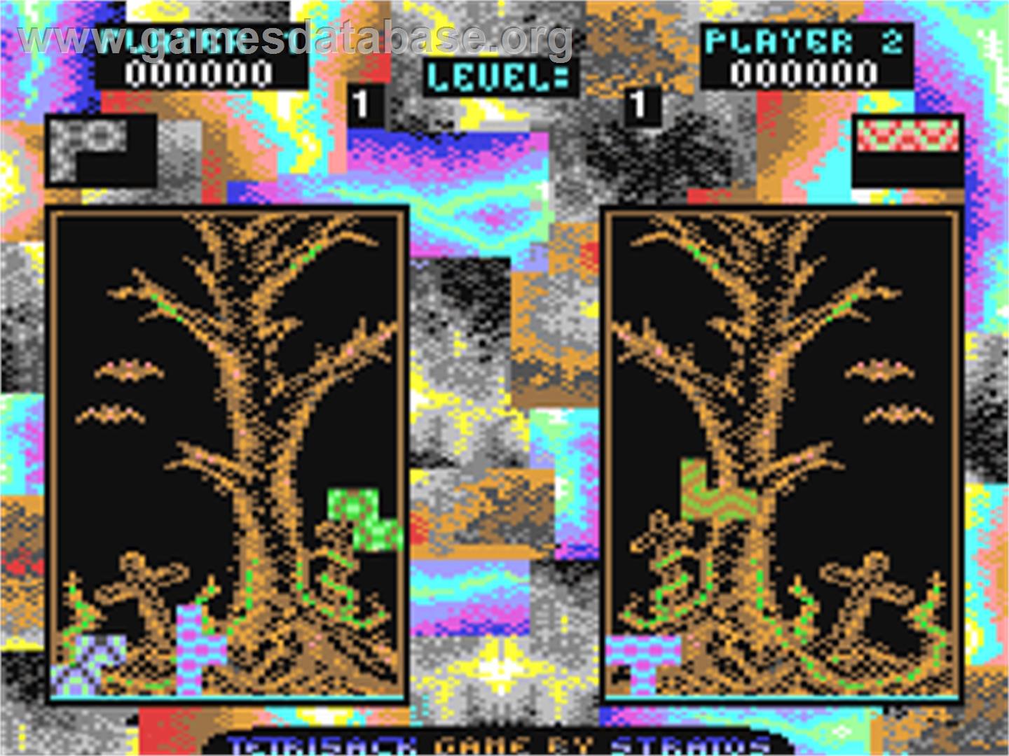 Tetrisack - Commodore 64 - Artwork - In Game