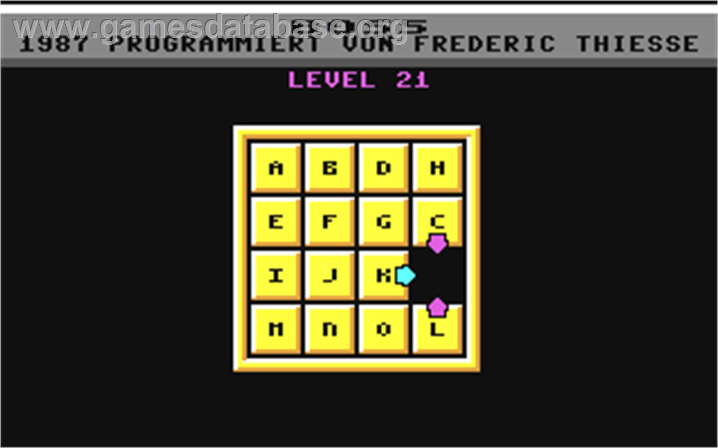The Boss - Commodore 64 - Artwork - In Game