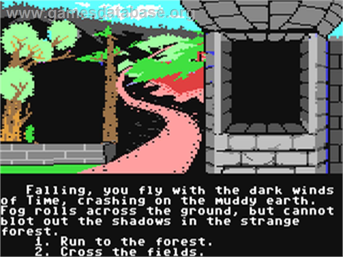 The Cave of Time - Commodore 64 - Artwork - In Game