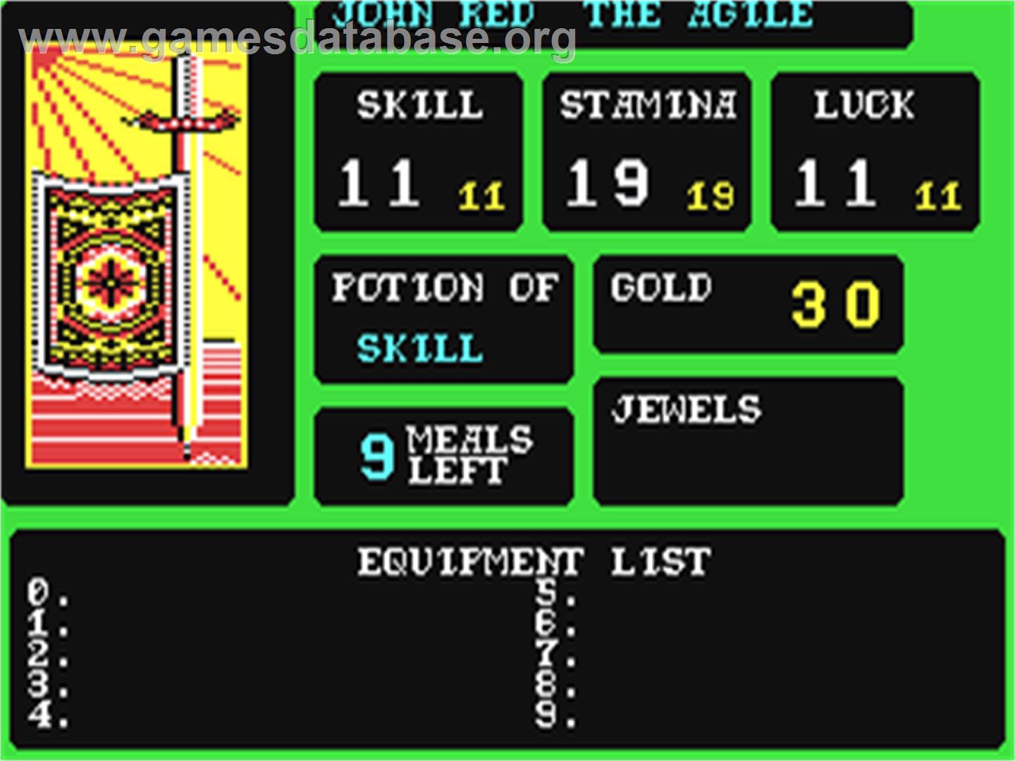 The Forest of Doom - Commodore 64 - Artwork - In Game