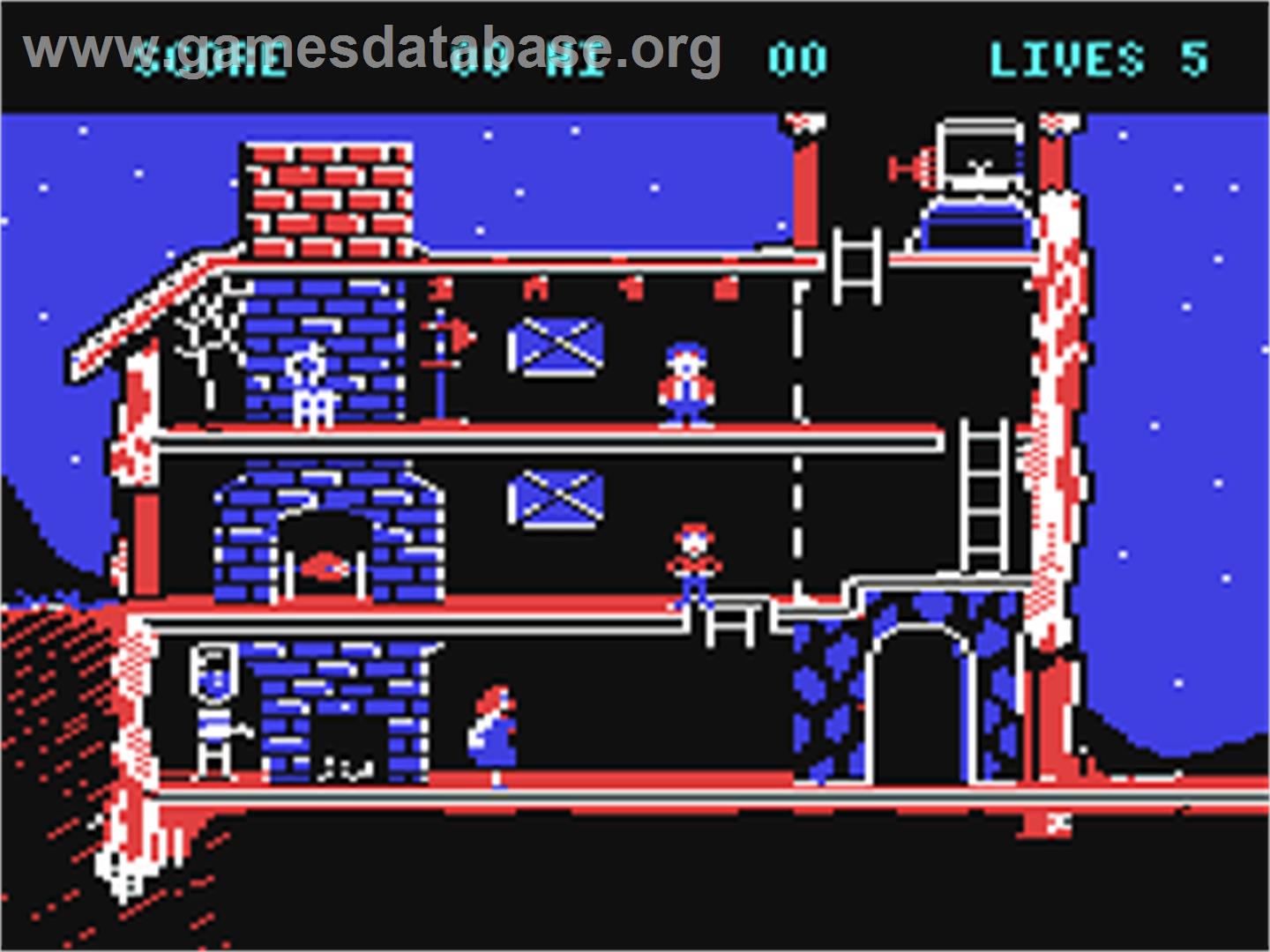 The Goonies - Commodore 64 - Artwork - In Game