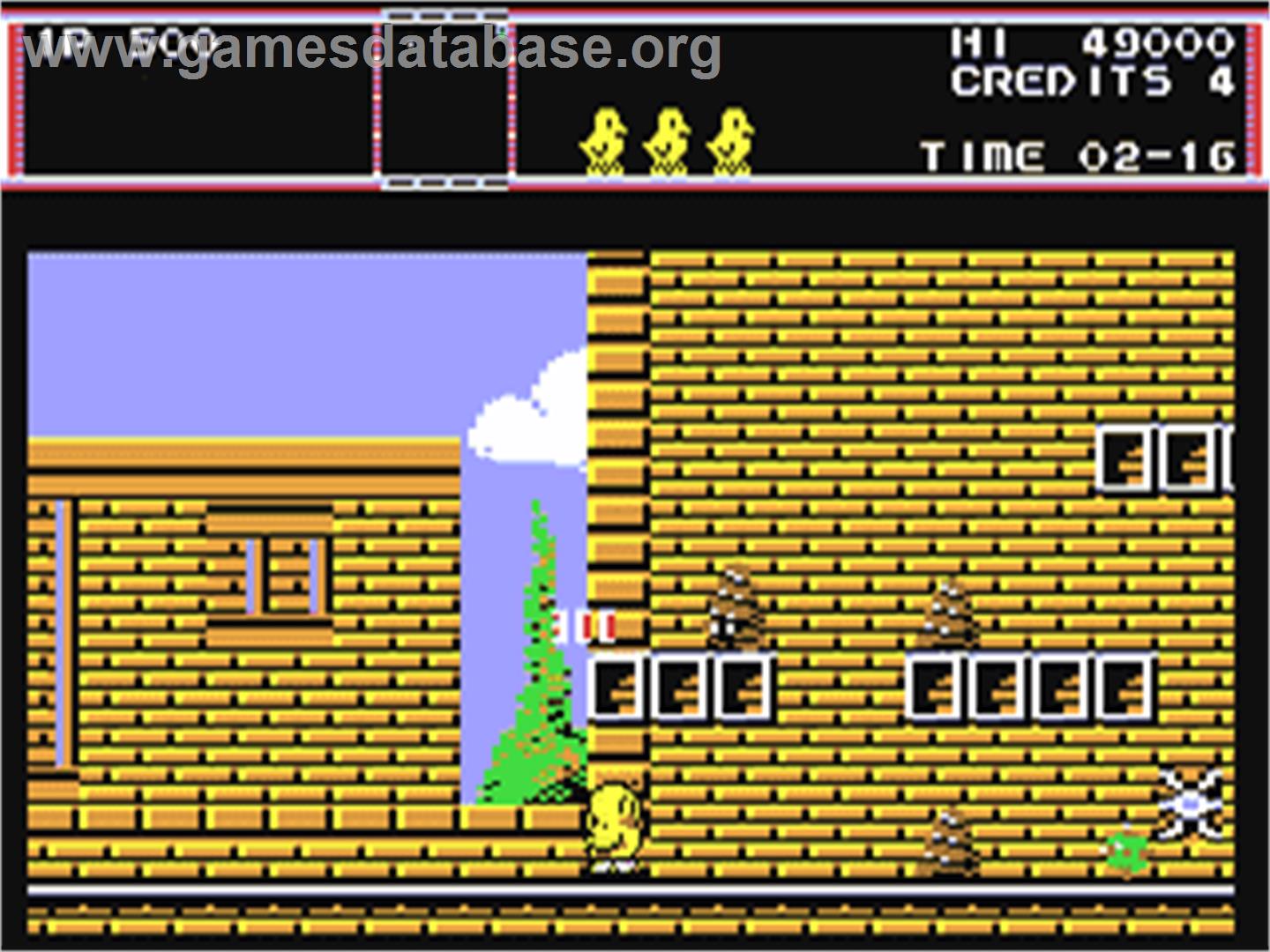 The New Zealand Story - Commodore 64 - Artwork - In Game