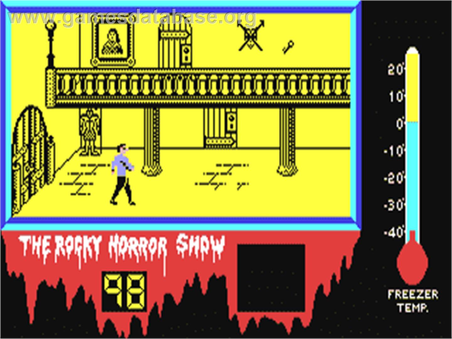 The Rocky Horror Show - Commodore 64 - Artwork - In Game