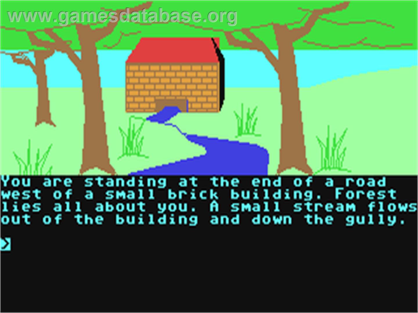 The Very Big Cave Adventure - Commodore 64 - Artwork - In Game