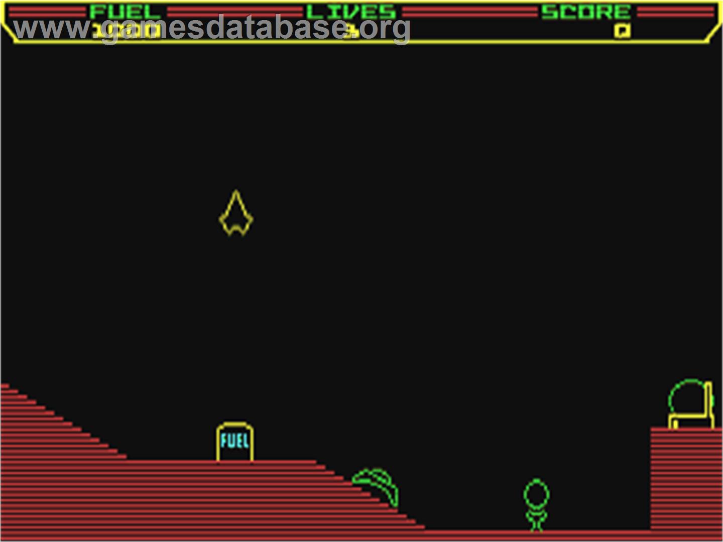 Thrust - Commodore 64 - Artwork - In Game